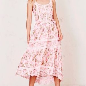 SOLD🤍LoveShackFancy Pink Picket Fence Donna Luane